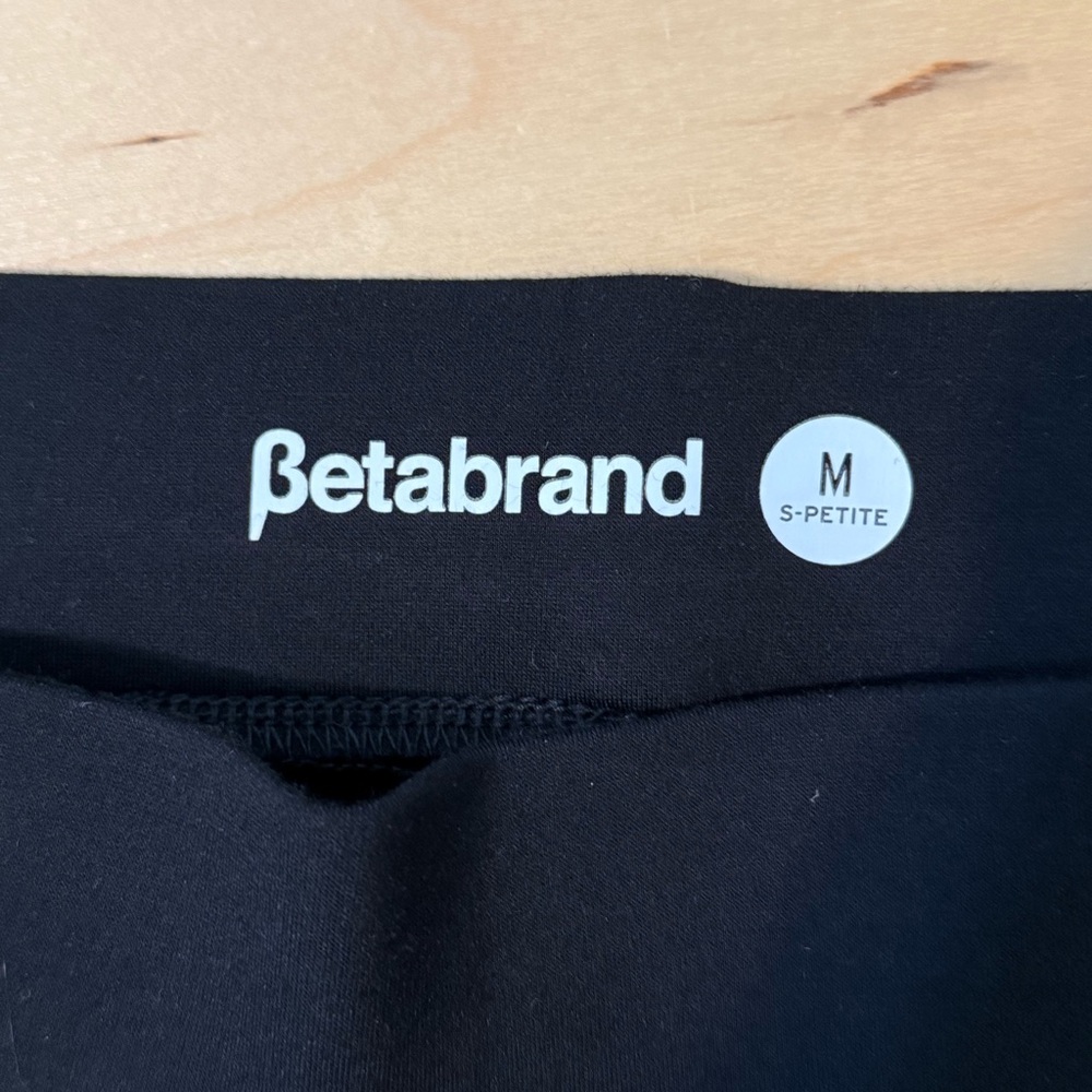 Betabrand Journey Pants Skinny Black Petite M - Picture 8 of 9